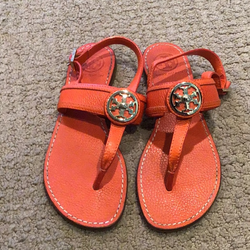Tory Burch T-strap sandals size 8